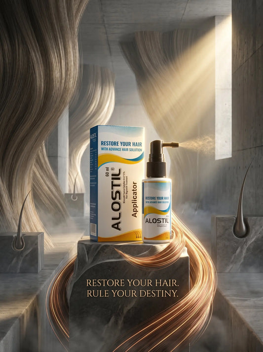 ALOSTIL Advanced Hair Regrowth Solution – Restore & Strengthen Hair | Shopsy Mart - Shopsy Mart