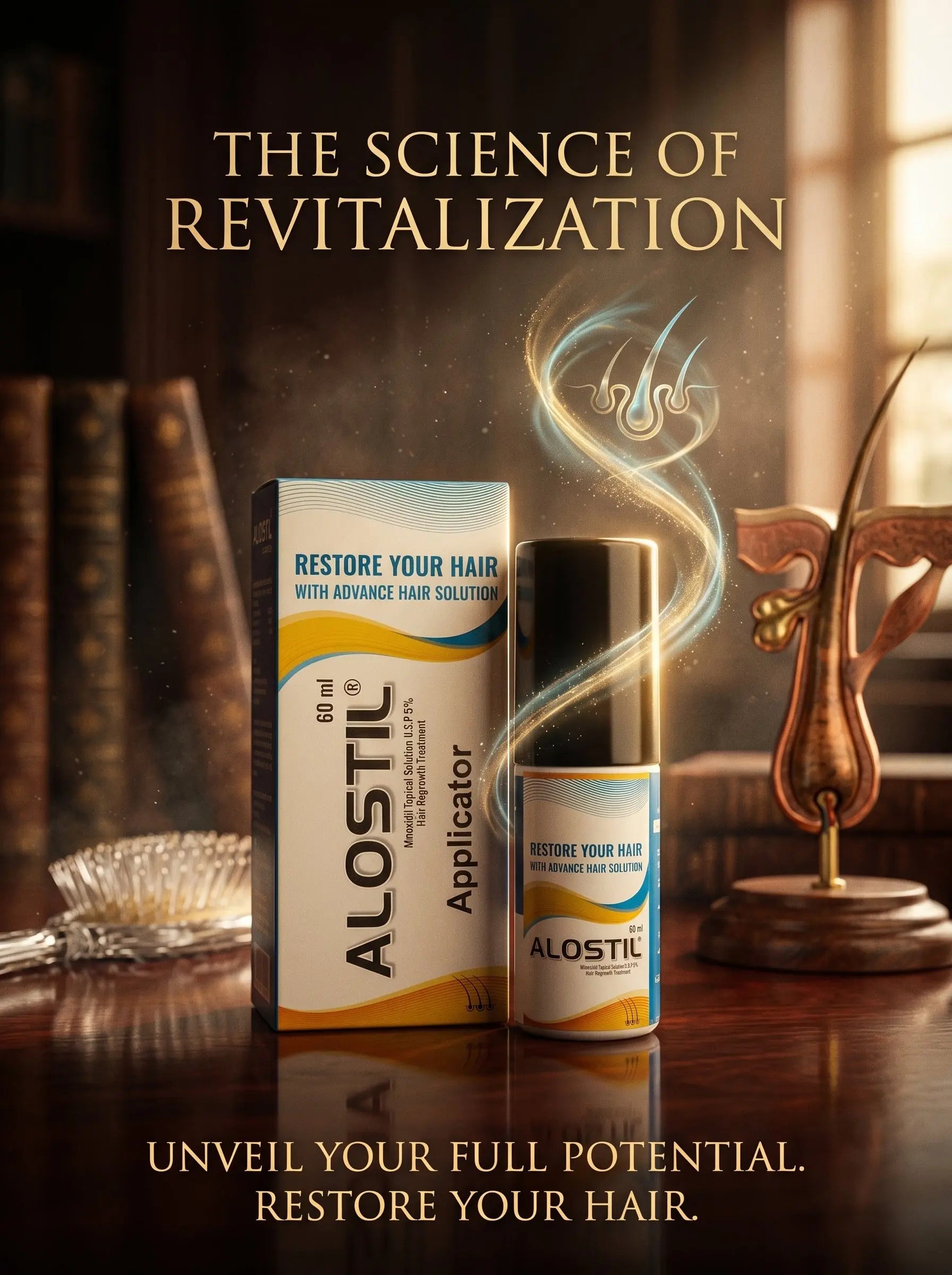 ALOSTIL Advanced Hair Regrowth Solution – Restore & Strengthen Hair | Shopsy Mart - Shopsy Mart